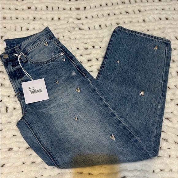 Pistola Lexi Confetti Vintage Hearts Embroidered NWT 25 $198 - Picture 9 of 9